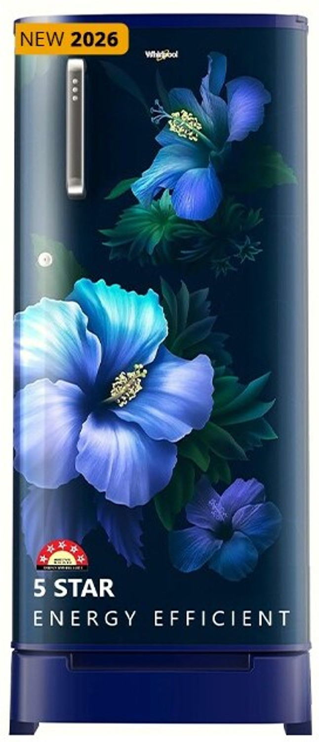 Image of Whirlpool 184 L Direct Cool Single Door 5 Star Refrigerator with 5 star Refrigerator with Base drawer, energy efficient