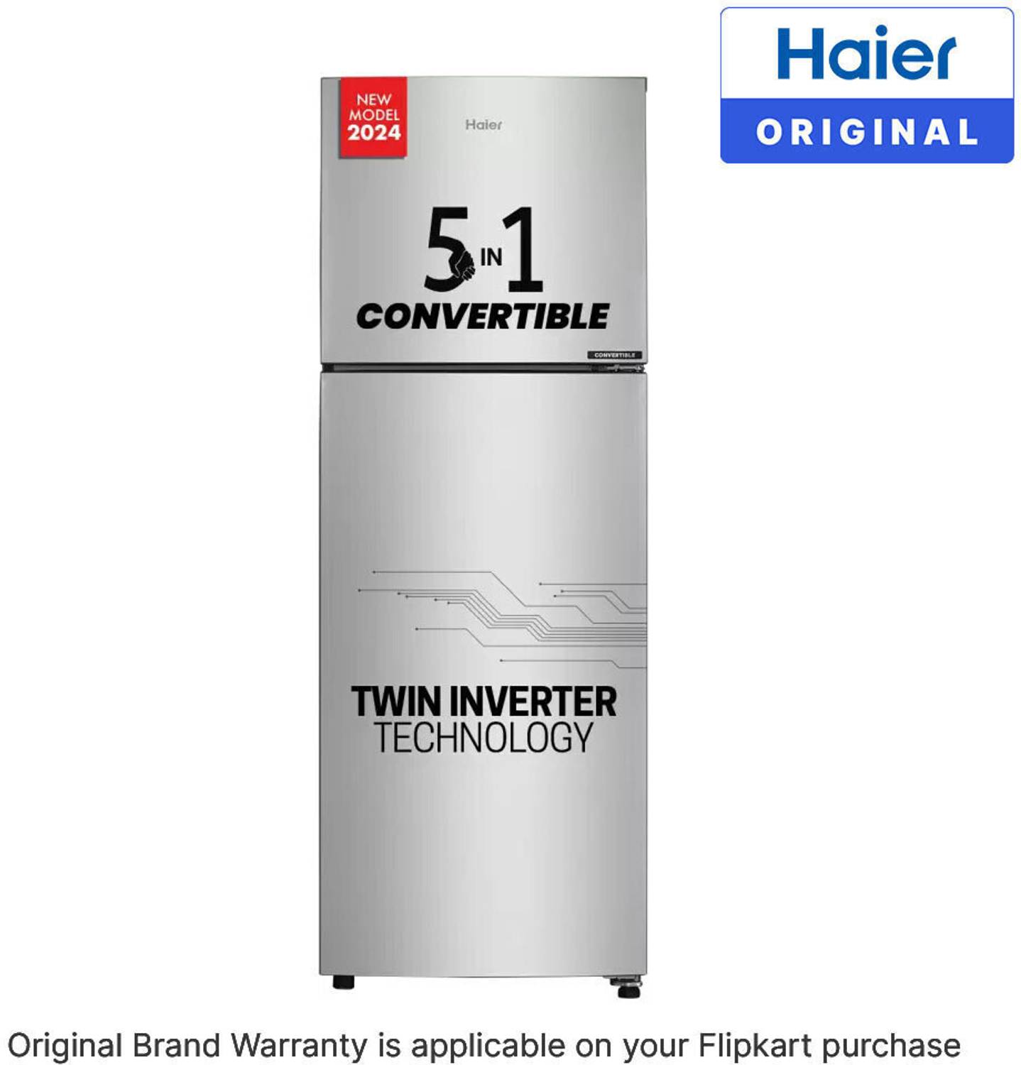 Haier 240 L Frost Free Double Door Refrigerator - Image 2