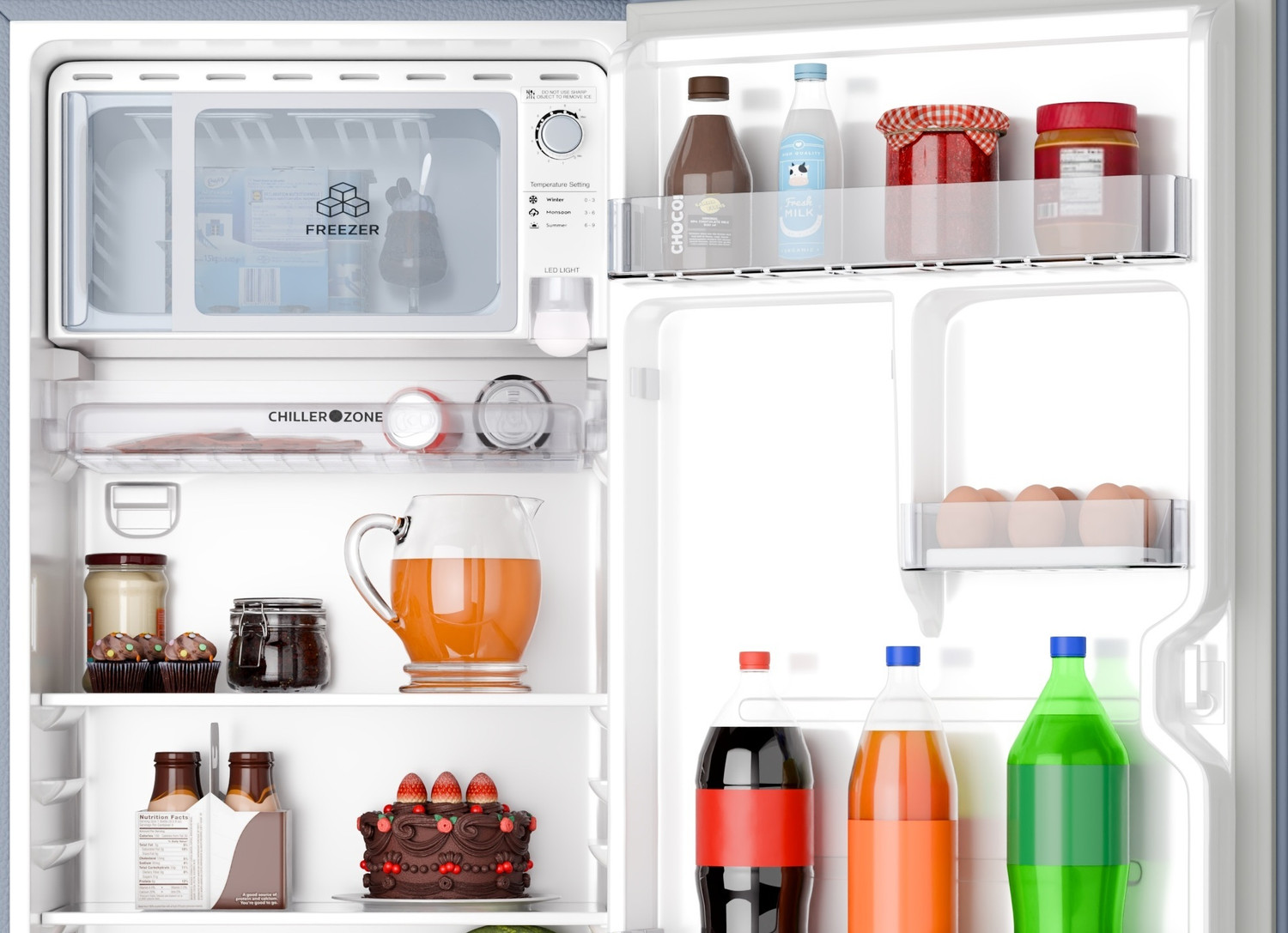 Image of Panasonic 190 L Direct Cool Single Door 2 Star Refrigerator