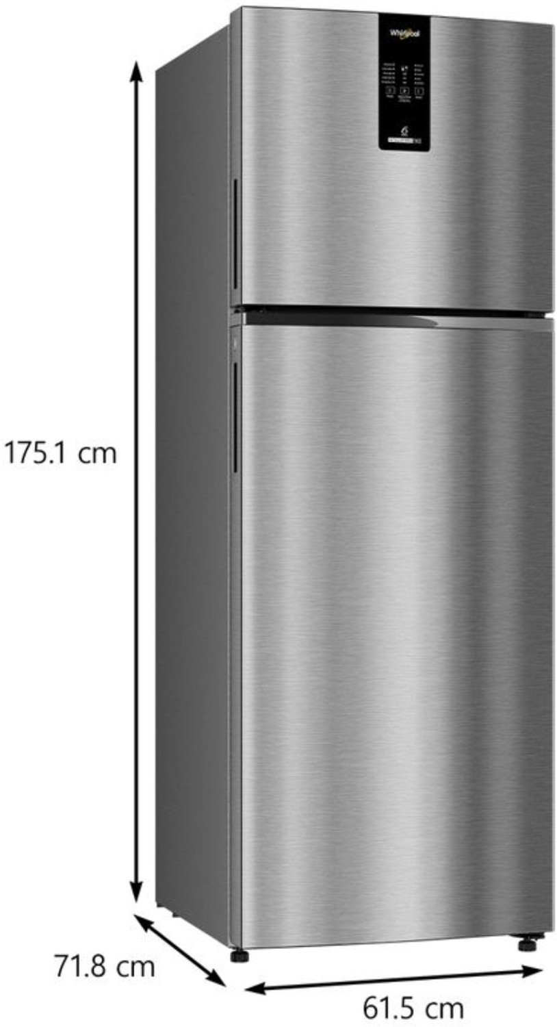 Image of Whirlpool 327 L Frost Free Double Door 2 Star Refrigerator