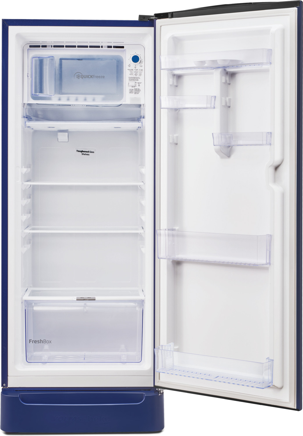 Image of Voltas Beko 208 L Direct Cool Single Door 5 Star Refrigerator with Base Drawer