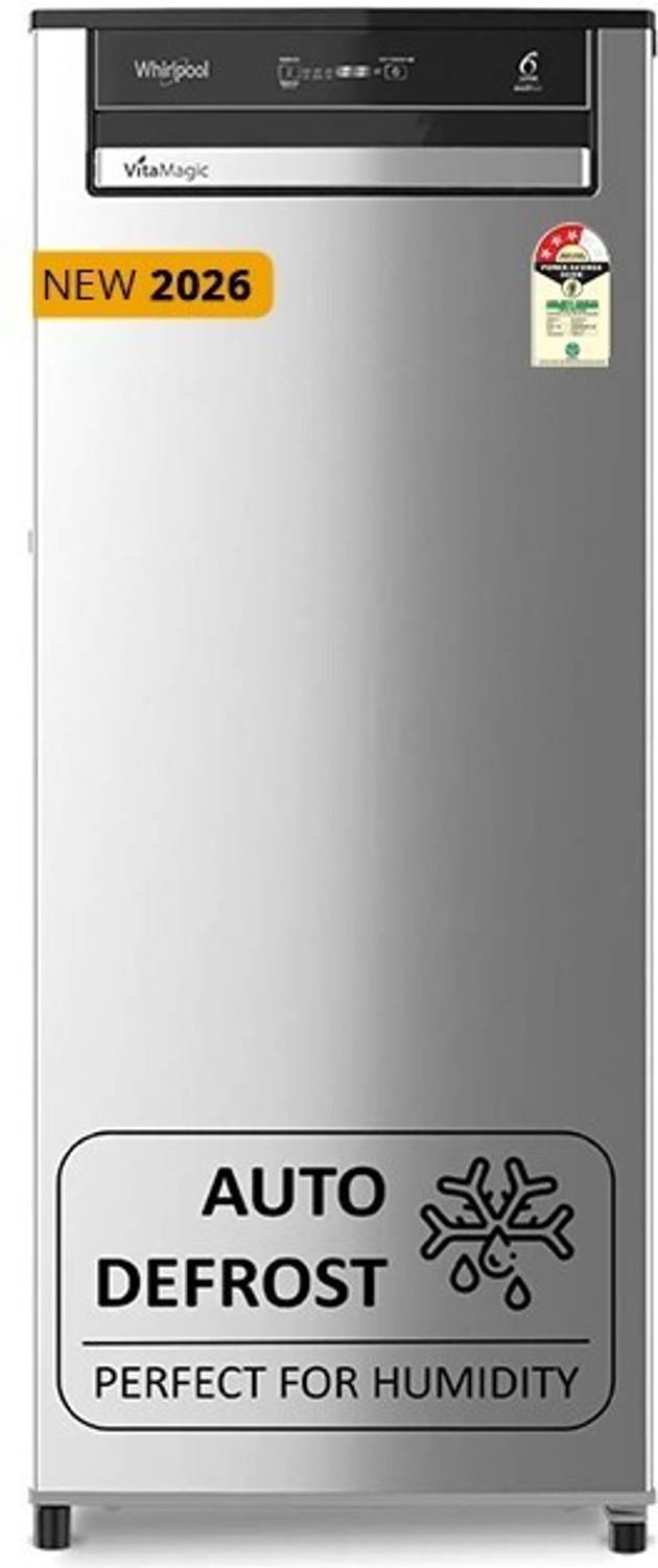 Whirlpool 192 L Direct Cool Single Door 3 Star Refrigerator with 3 star Refrigerator with Auto Defrost Technology