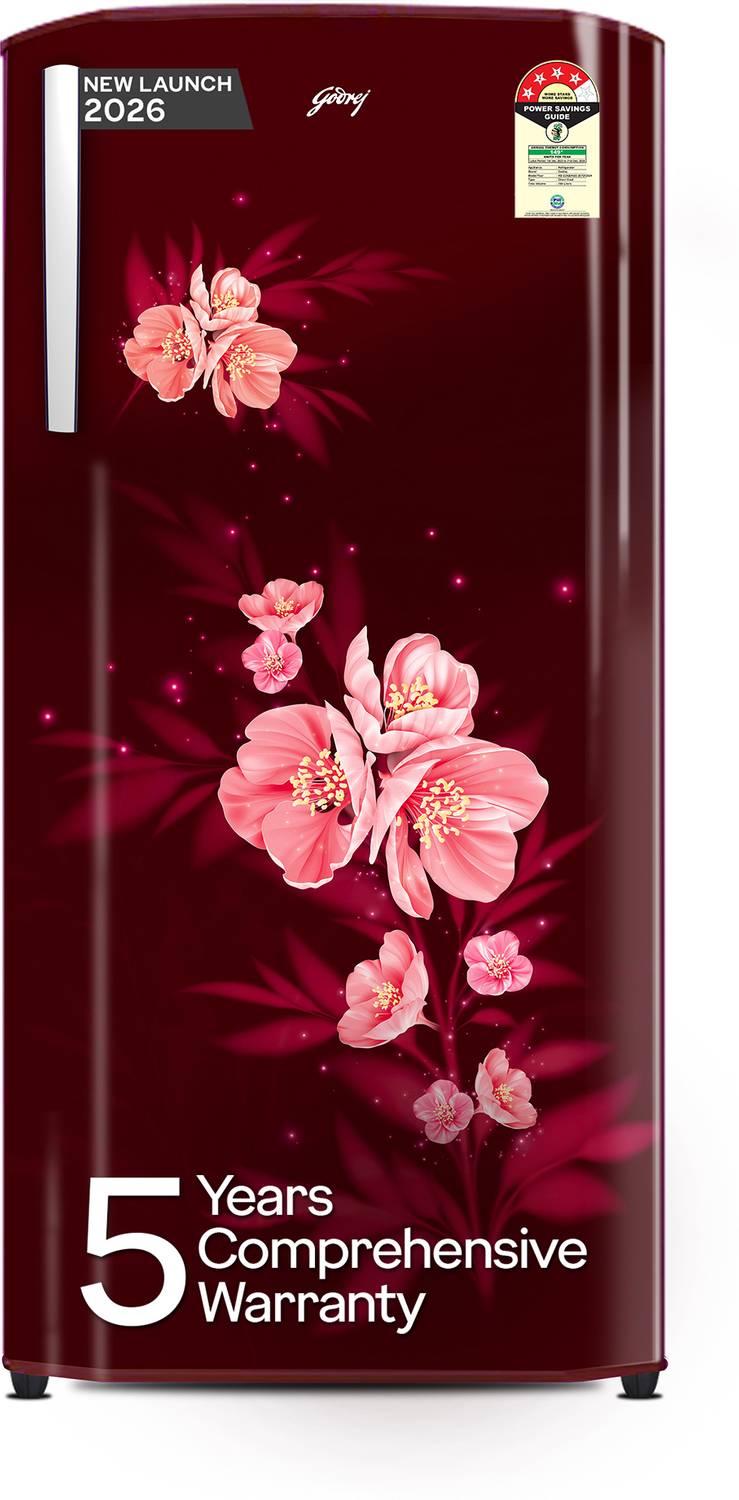 Godrej 180 L Direct Cool Single Door 4 Star Refrigerator with Large Vegetable Tray And 2.25 L Bottle Space