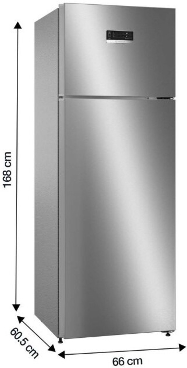 Image of BOSCH 269 L Frost Free Double Door 3 Star Refrigerator