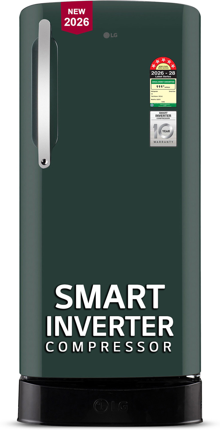 Image of LG 201 L Direct Cool Single Door 5 Star Refrigerator with Base Drawer