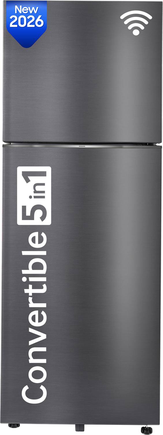Samsung 396 L Frost Free Double Door 2 Star Refrigerator with Convertible 5-in-1, Digital Inverter, 2026 Model