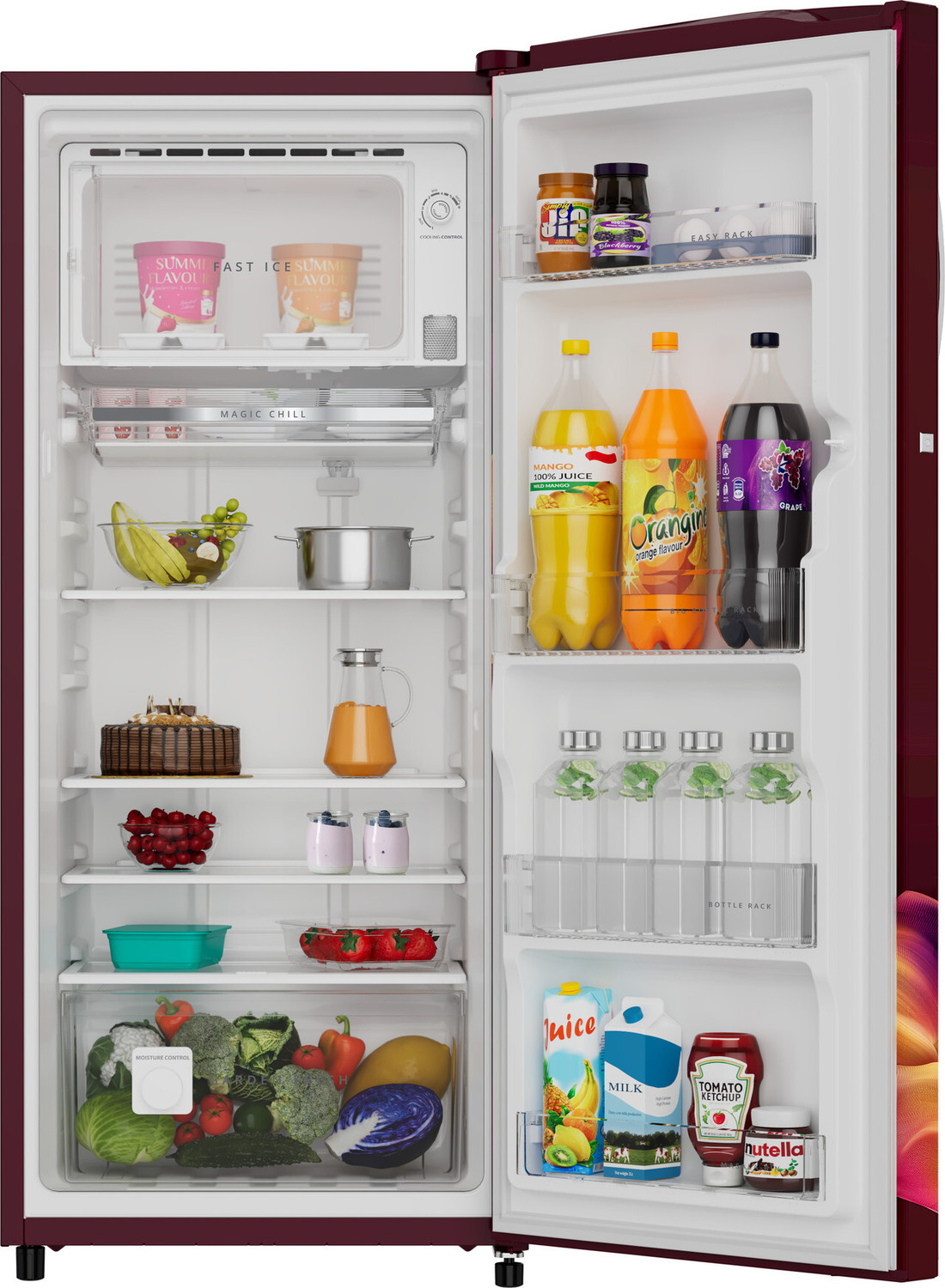 Image of Whirlpool 207 L Direct Cool Single Door 3 Star Refrigerator