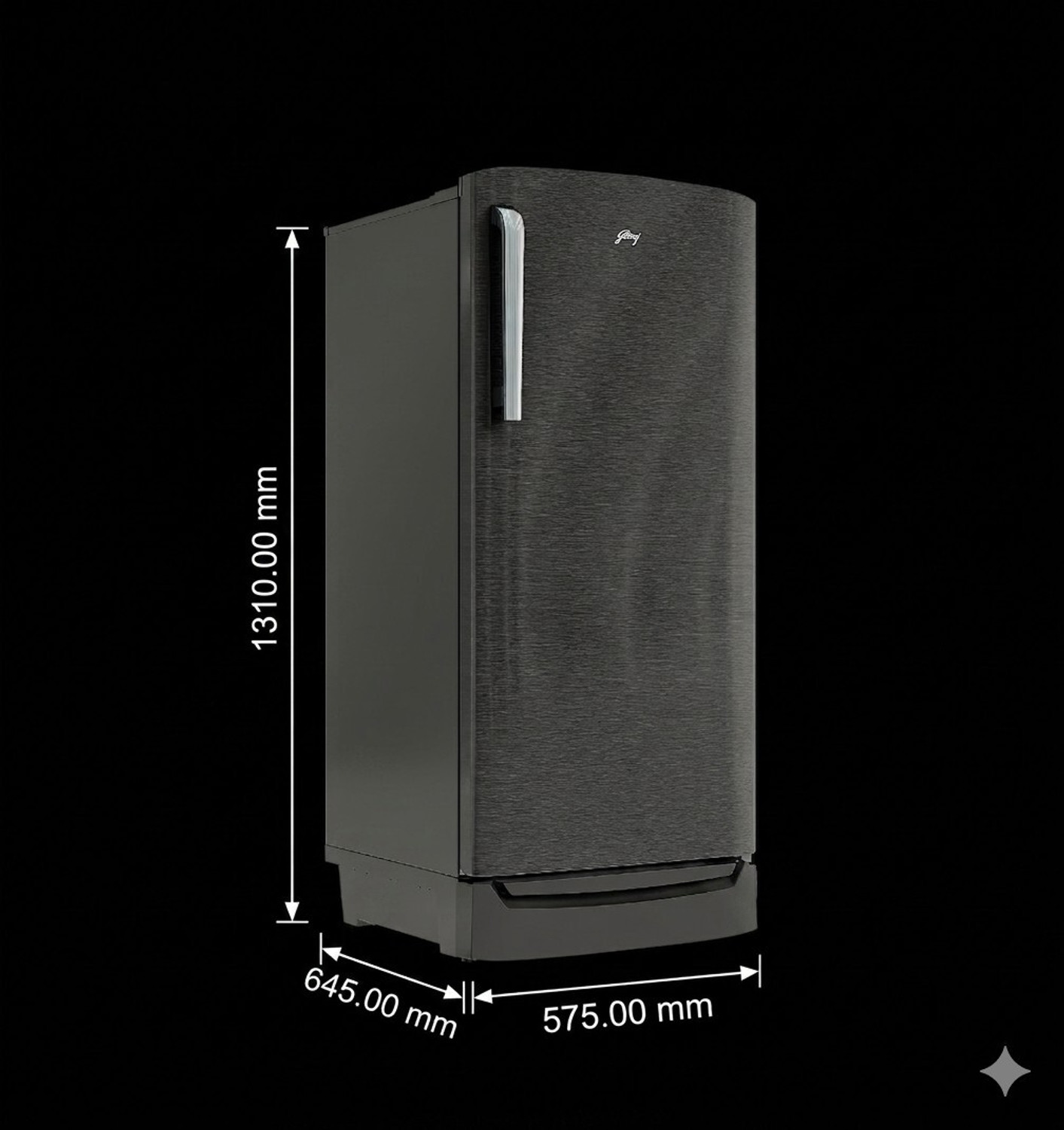 Image of Godrej 184 L Direct Cool Single Door 2 Star Refrigerator