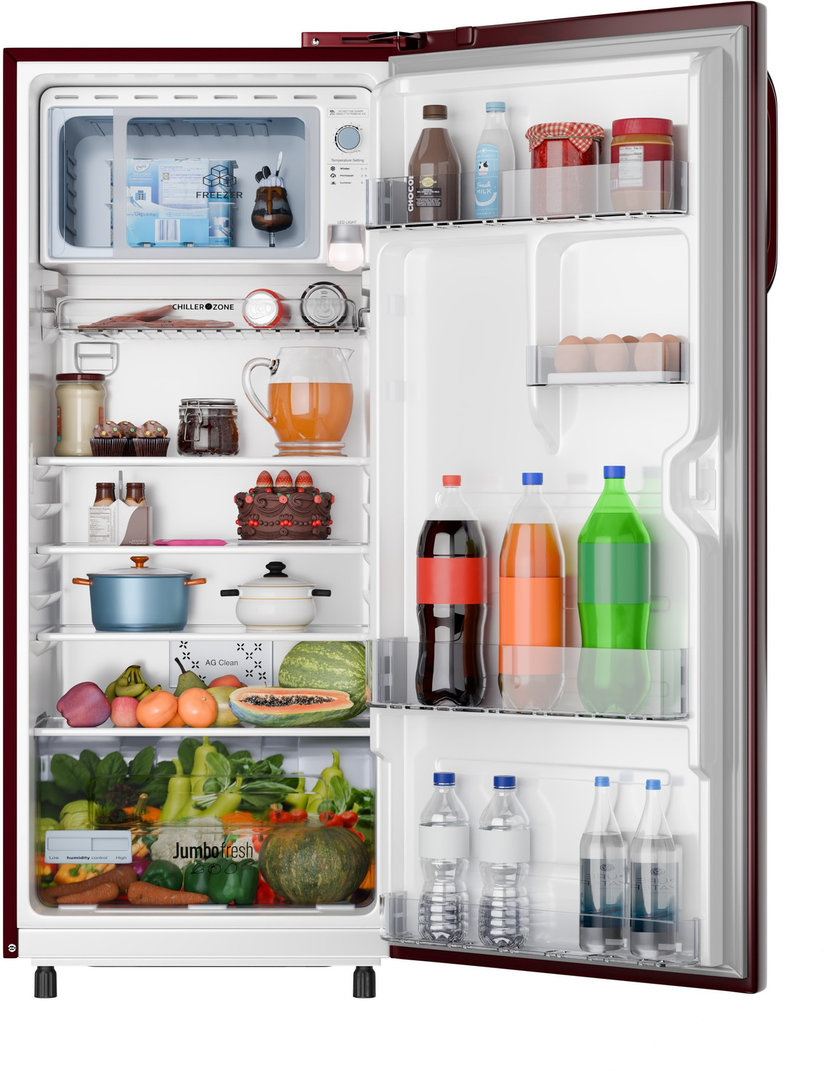 Image of Panasonic 215 L Direct Cool Single Door 2 Star Refrigerator