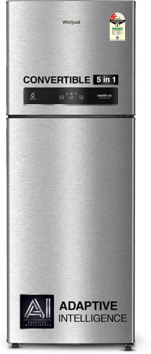 Whirlpool 467 L Frost Free Double Door 2 Star Convertible Refrigerator