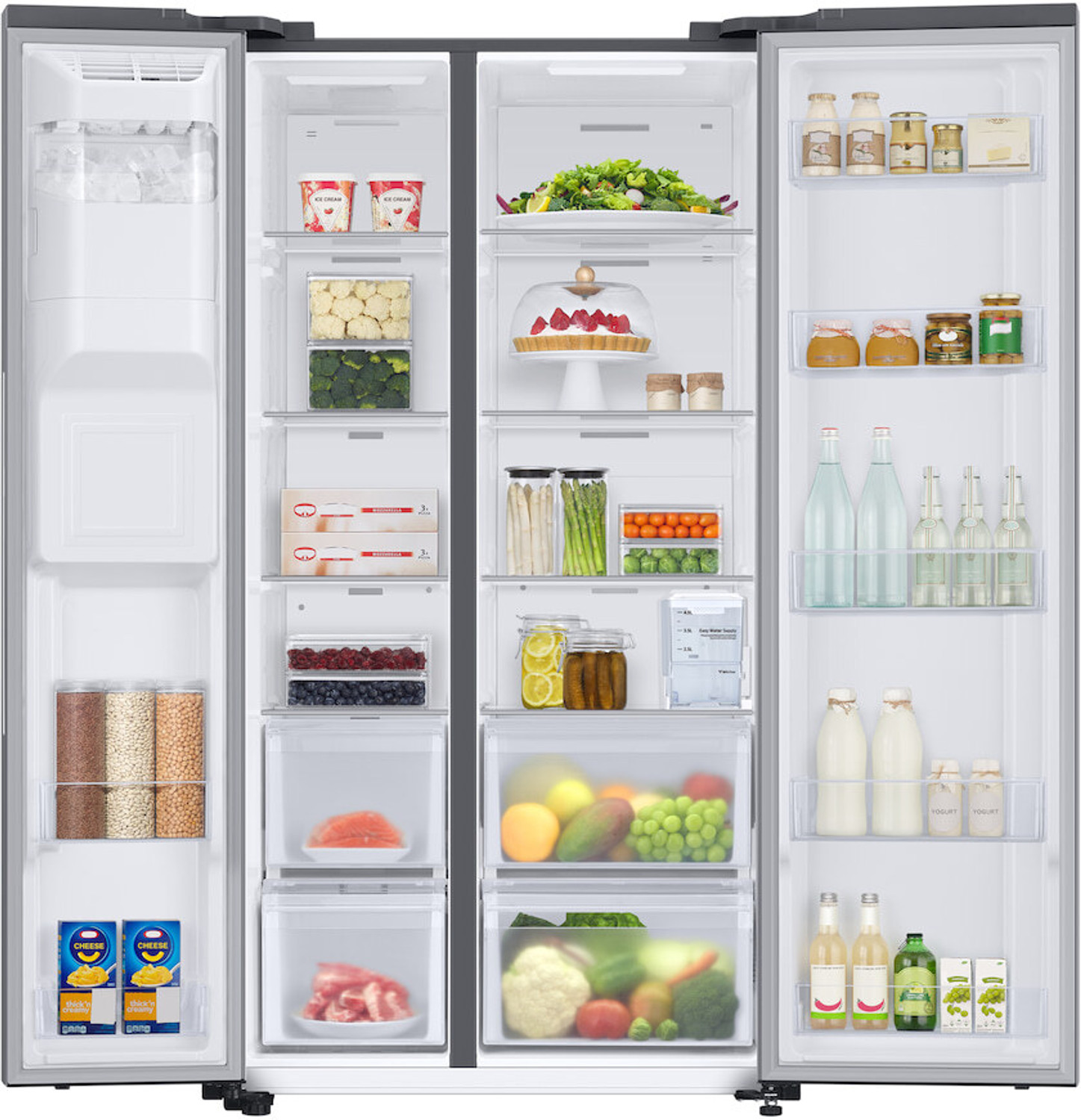 Image of Samsung 633 L Frost Free Side by Side 3 Star Convertible Refrigerator