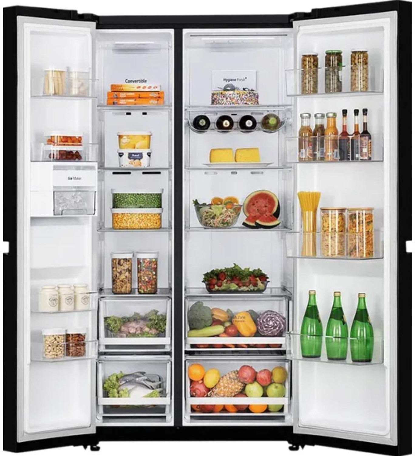 Image of LG 650 L Frost Free Side by Side 3 Star Convertible Refrigerator