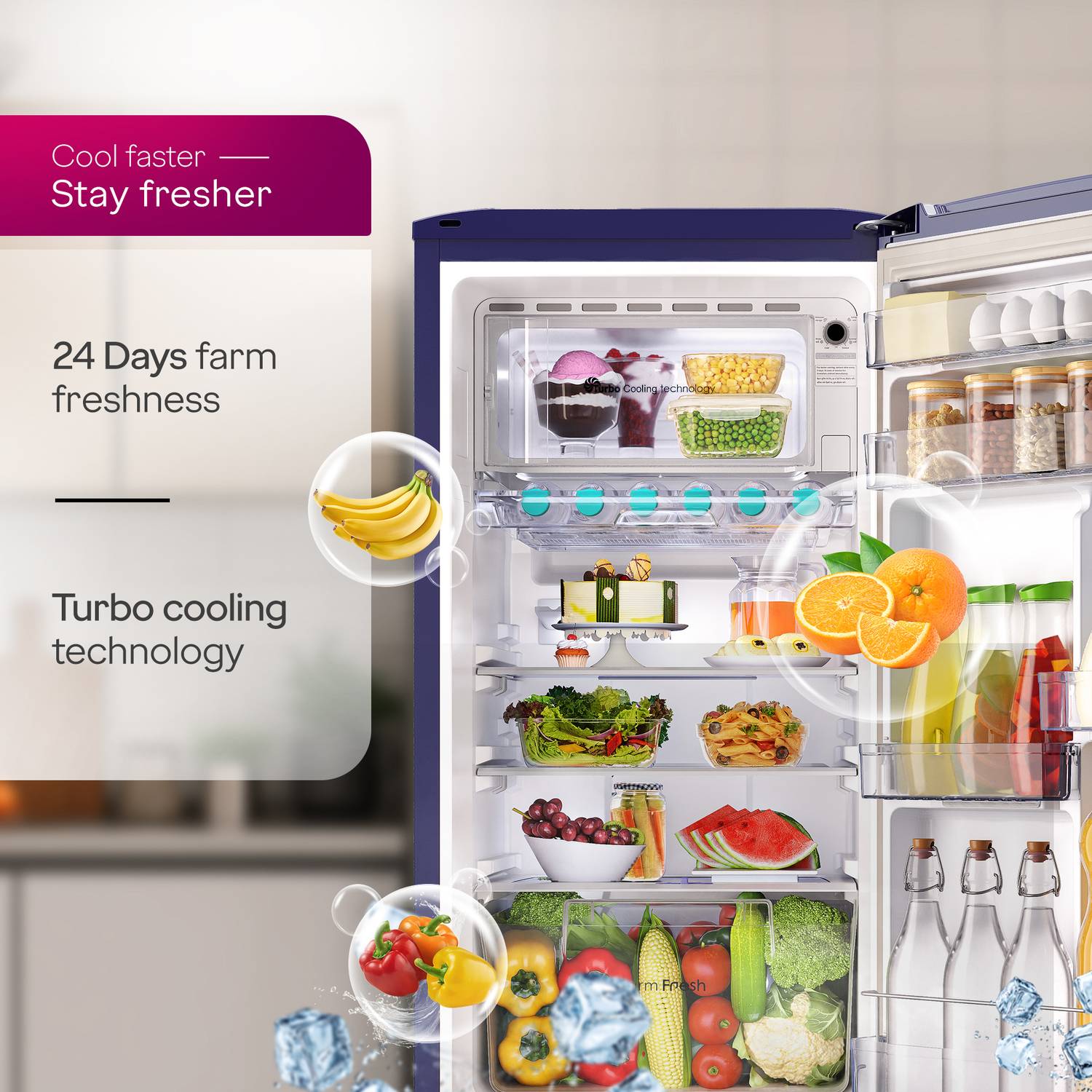 Godrej 183L Direct Cool Single Door Refrigerator - Image 4