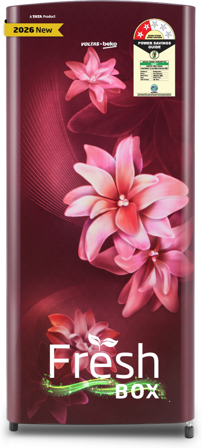 Image of Voltas Beko 183 L Direct Cool Single Door 2 Star Refrigerator