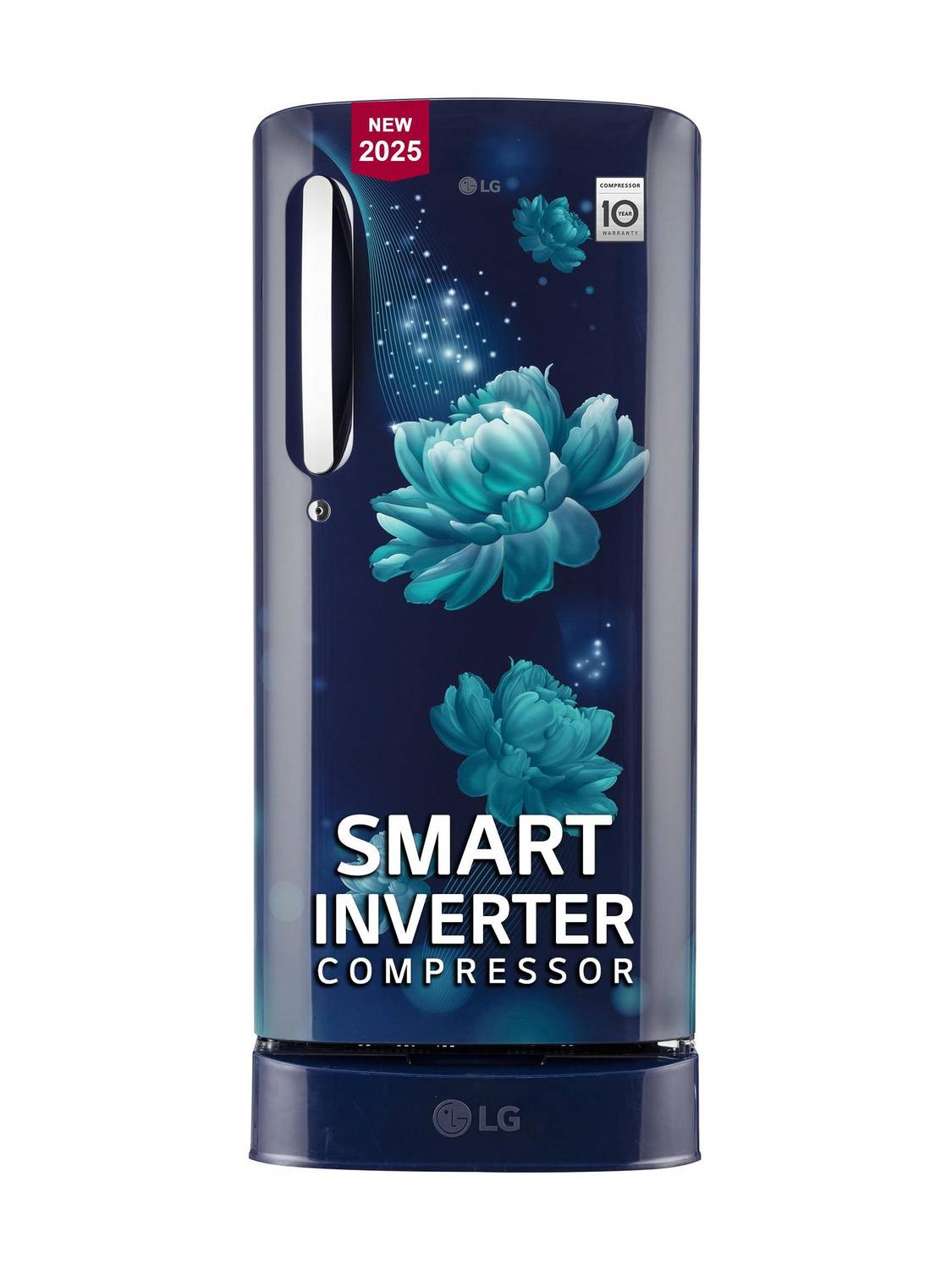 LG 185 L Direct Cool Single Door 5 Star Refrigerator with Base Drawer with Smart Inverter Compressor, Fast Ice Making