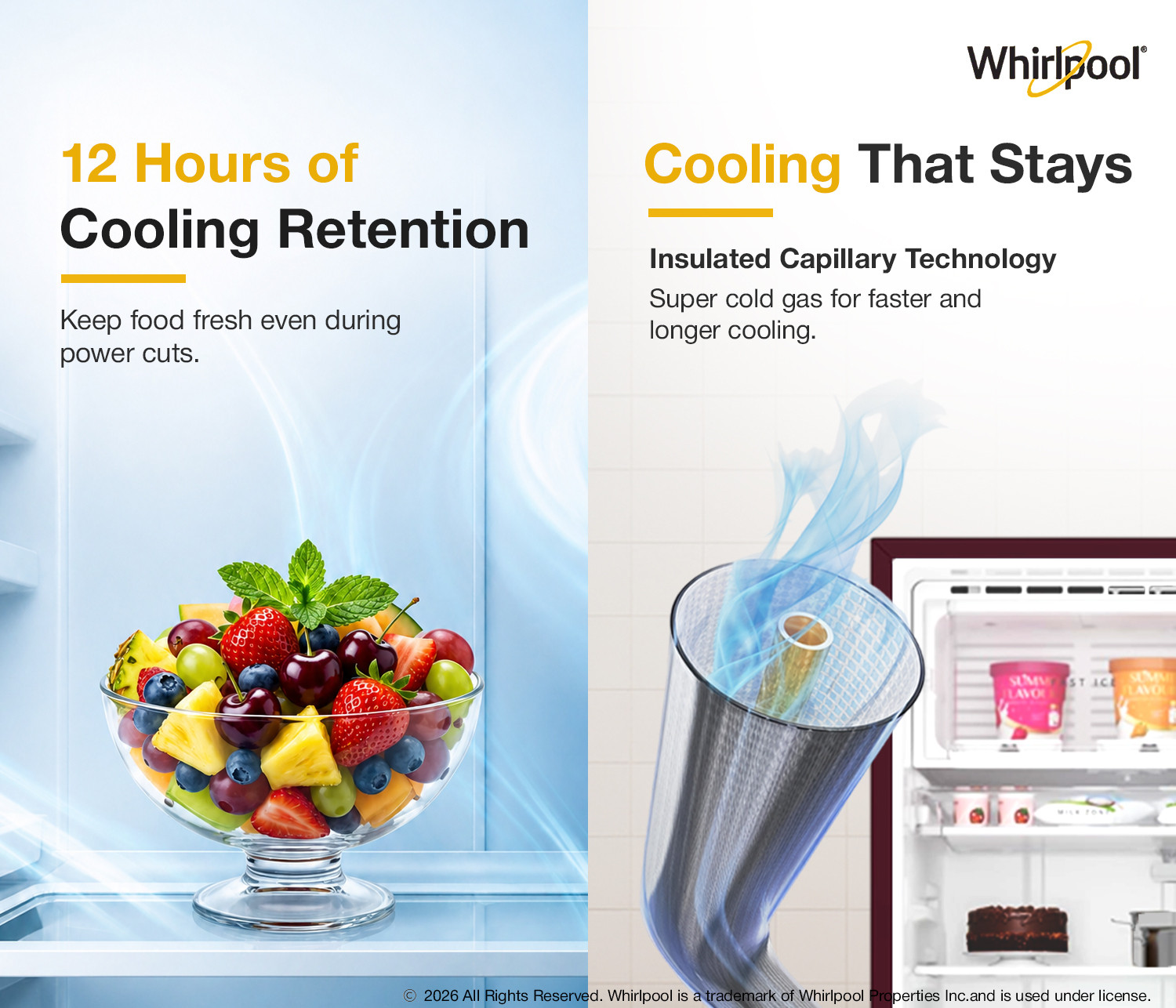 Image of Whirlpool 192 L Direct Cool Single Door 4 Star Refrigerator with 4 star Refrigerator, upto 12 hour cooling retention, fridge