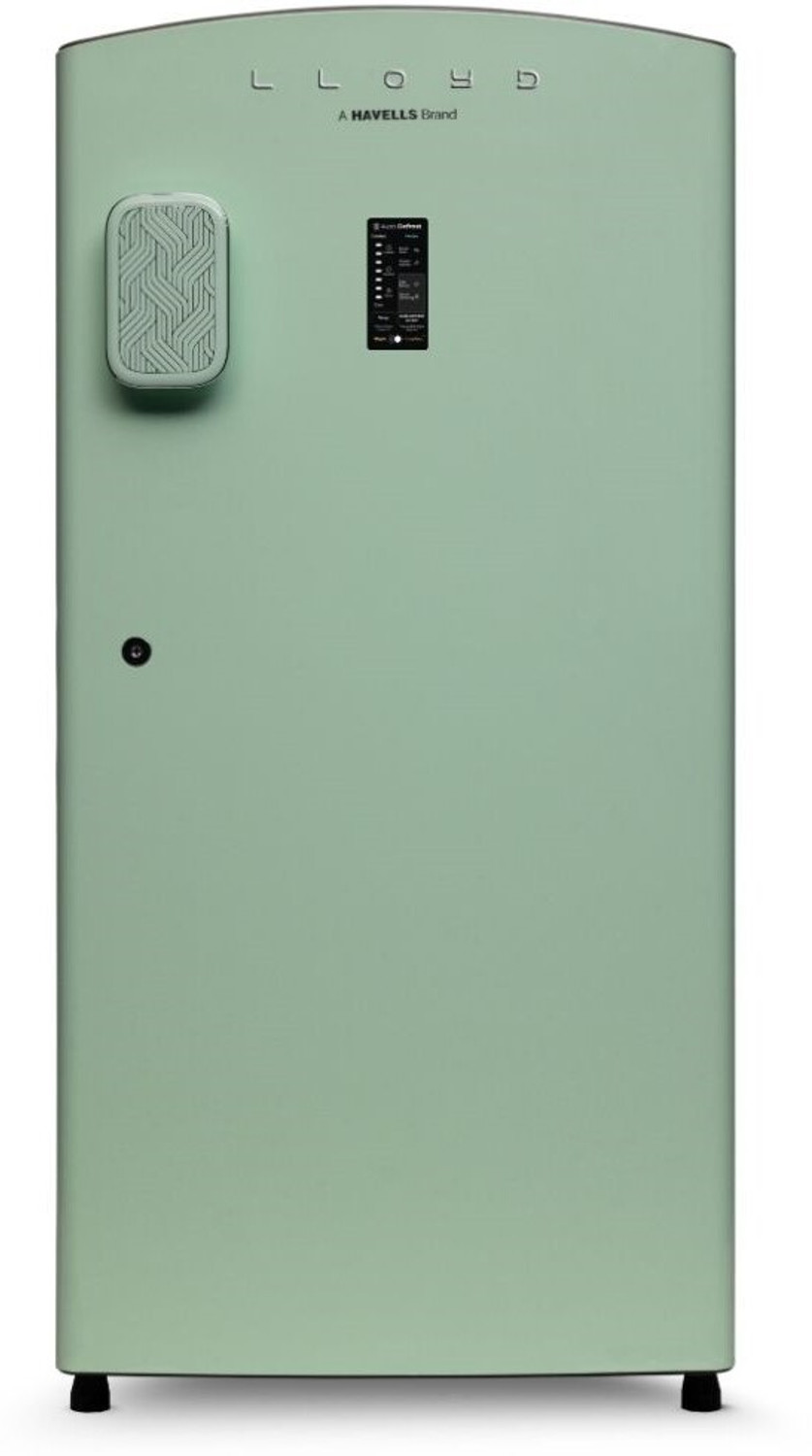 Image of Lloyd by Havells 195 L Direct Cool Single Door 5 Star Refrigerator with AI Auto Defrost Rapid Freeze Technology - Ice in 29 minutesInverter Compressor