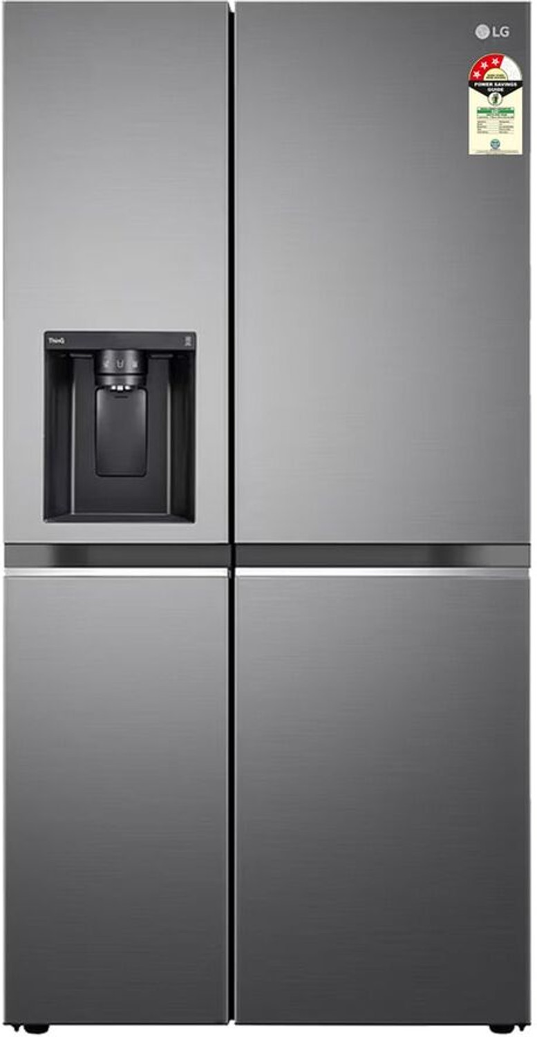 Image of LG 630 L Frost Free Side by Side 3 Star Convertible Refrigerator