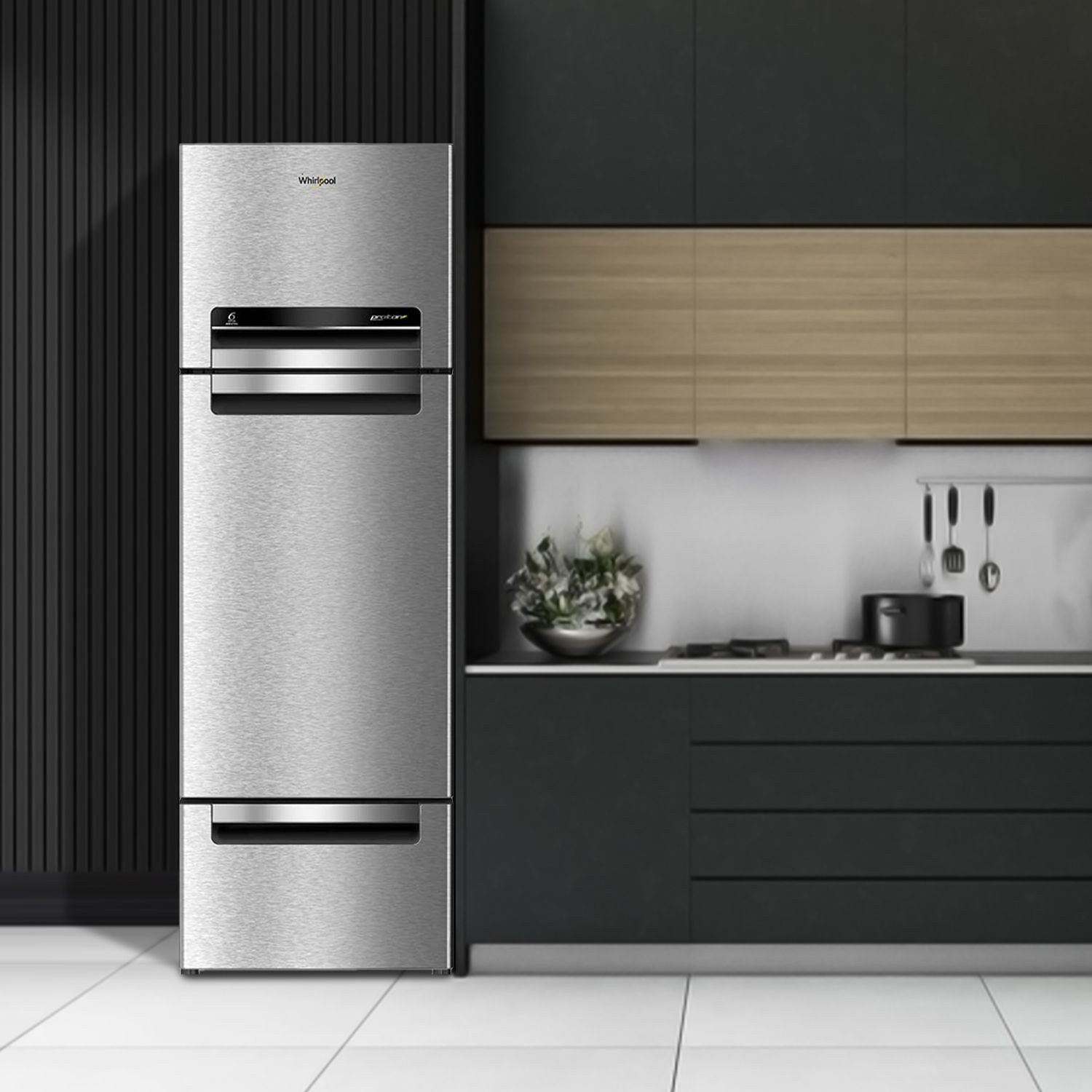 Image of Whirlpool 235 L Frost Free Triple Door Refrigerator