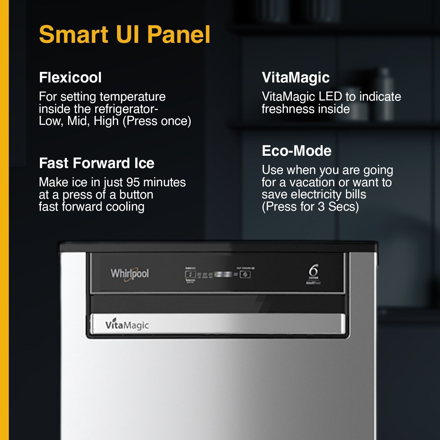 Image of Whirlpool 192 L Direct Cool Single Door 3 Star Refrigerator with Auto Defrost