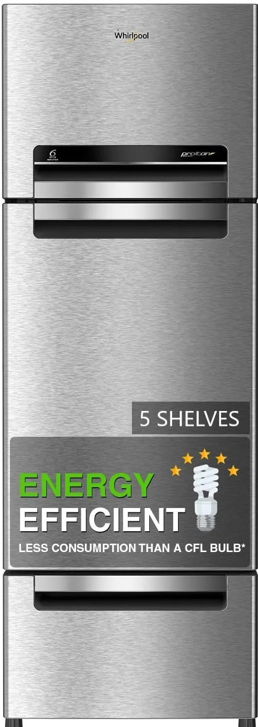 Image of Whirlpool 300 L Frost Free Triple Door 5 Star Refrigerator