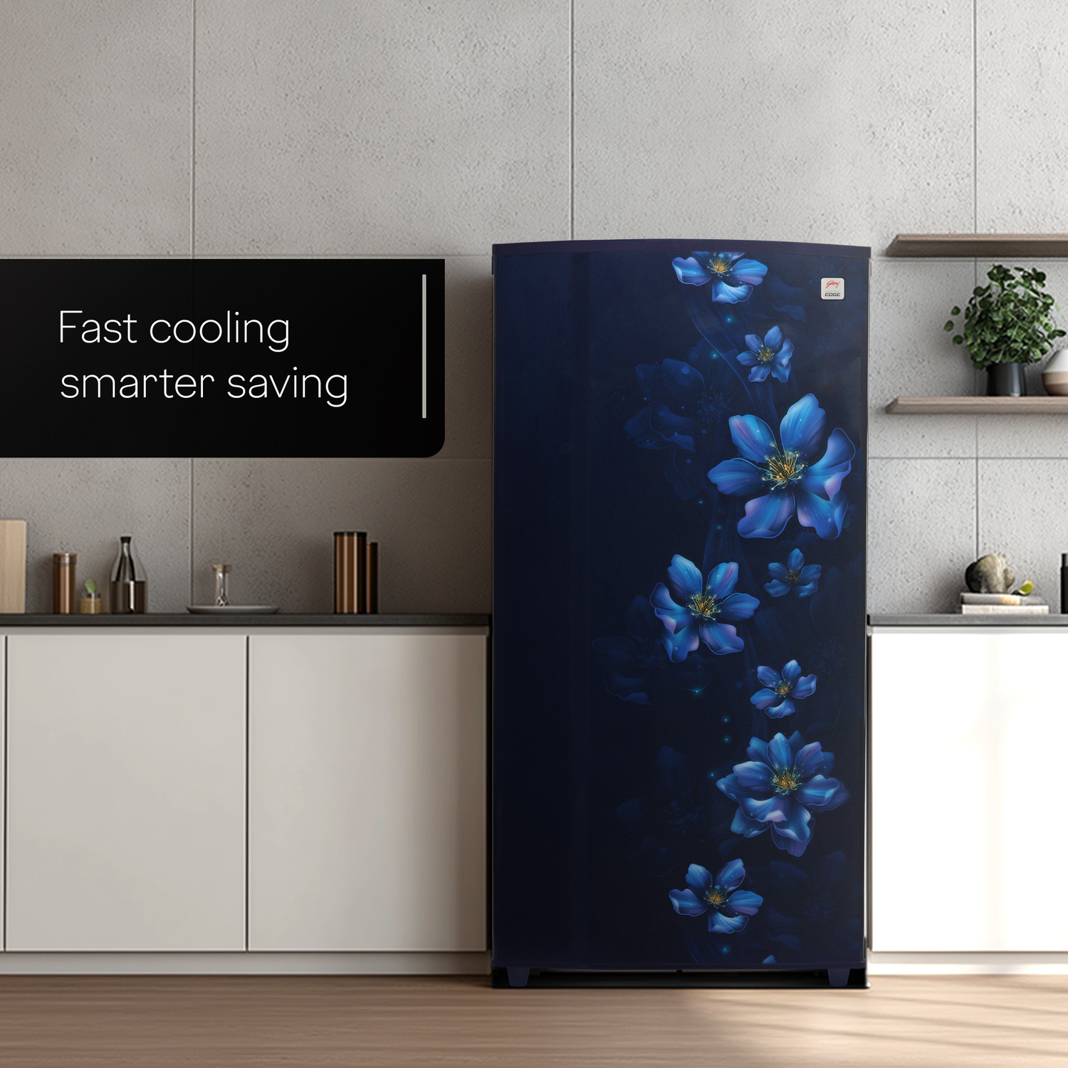 Image of Godrej 180 L Direct Cool Single Door 2 Star Refrigerator with 20L Jumbo Vegetable Tray Advanced Capillary Technology 2.5L Bottle Space
