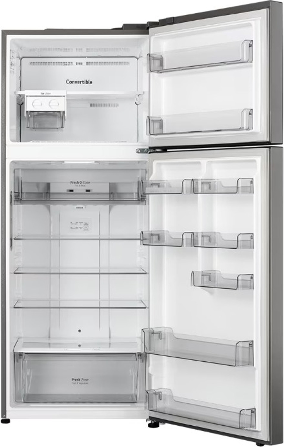 Image of LG 444 L Frost Free Double Door Top Mount 1 Star Convertible Refrigerator