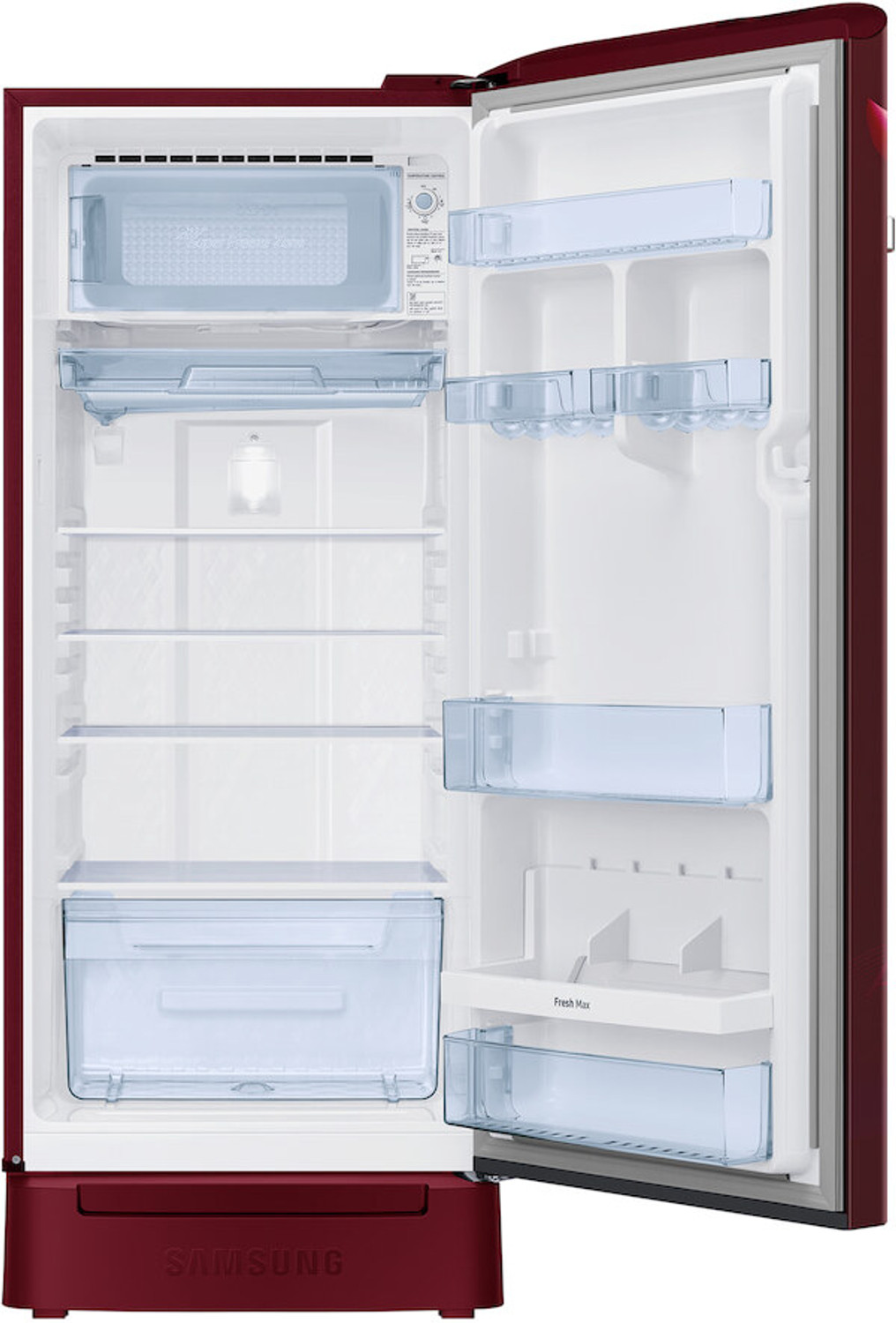 Image of Samsung 215 L Direct Cool Single Door 5 Star Refrigerator with Base Drawer