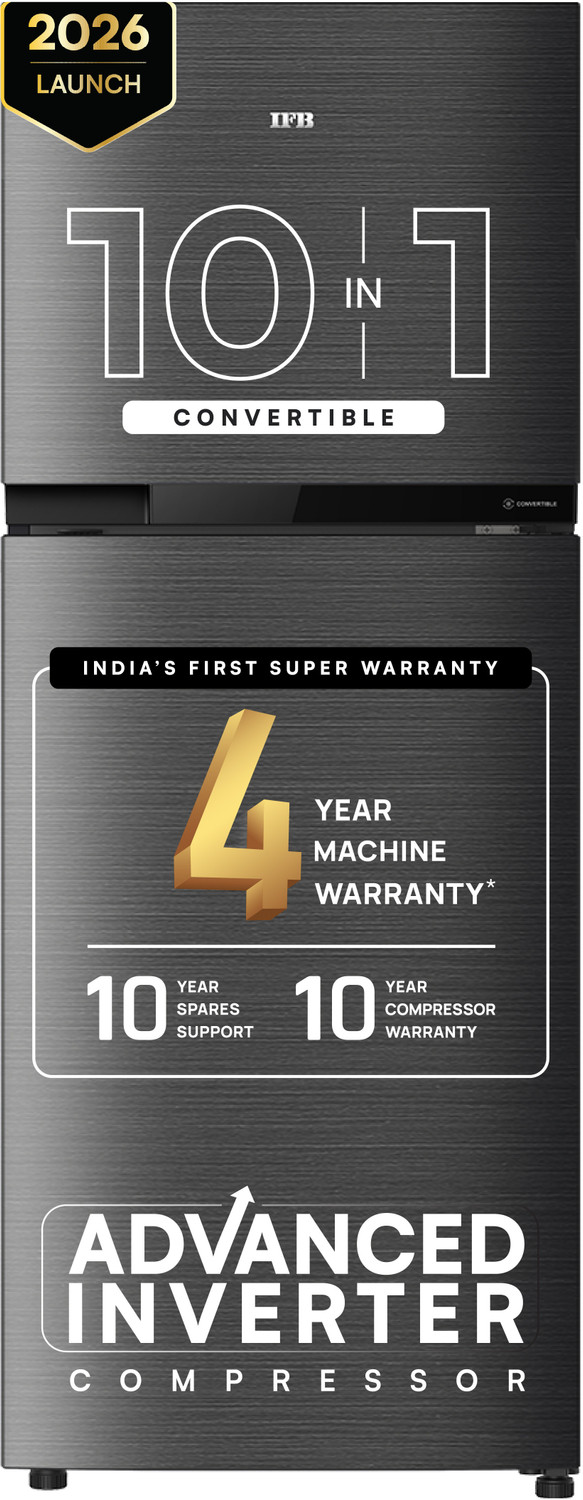 Image of IFB 241 L Frost Free Double Door 1 Star Refrigerator