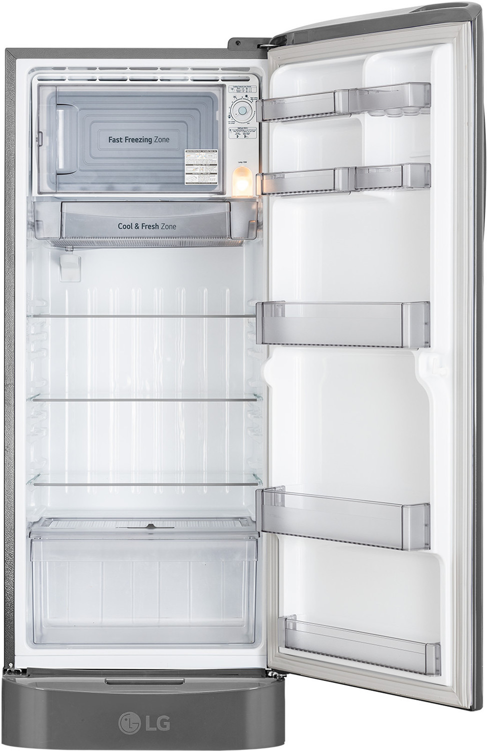 Image of LG 224 L Direct Cool Single Door 5 Star Refrigerator with Base Drawer