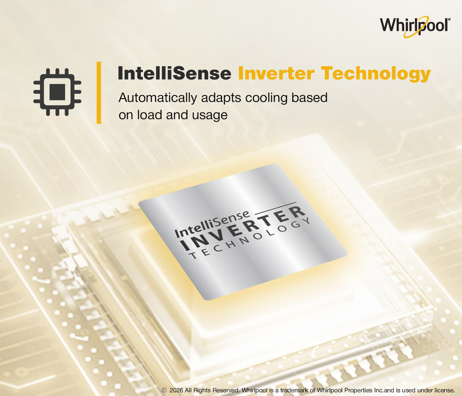Image of Whirlpool 207 L Direct Cool Single Door 3 Star Refrigerator with IntelliSense Inverter Technology, (2026 Model)