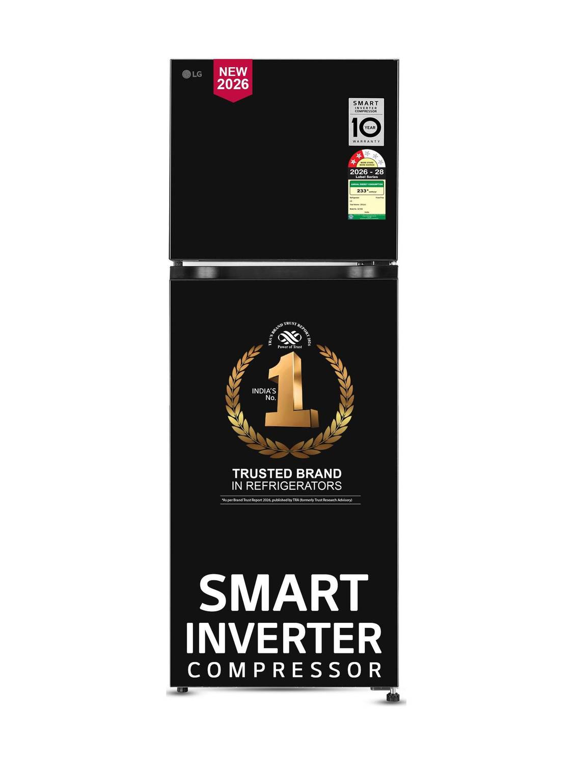 LG 251 L Frost Free Double Door 2 Star Refrigerator with Smart Mode, Multi Air Flow, Express Freeze, Deodorizer, Fresh Zone, Works Without Stabilizer, Inverter Compressor, Auto connect & 2026 Model