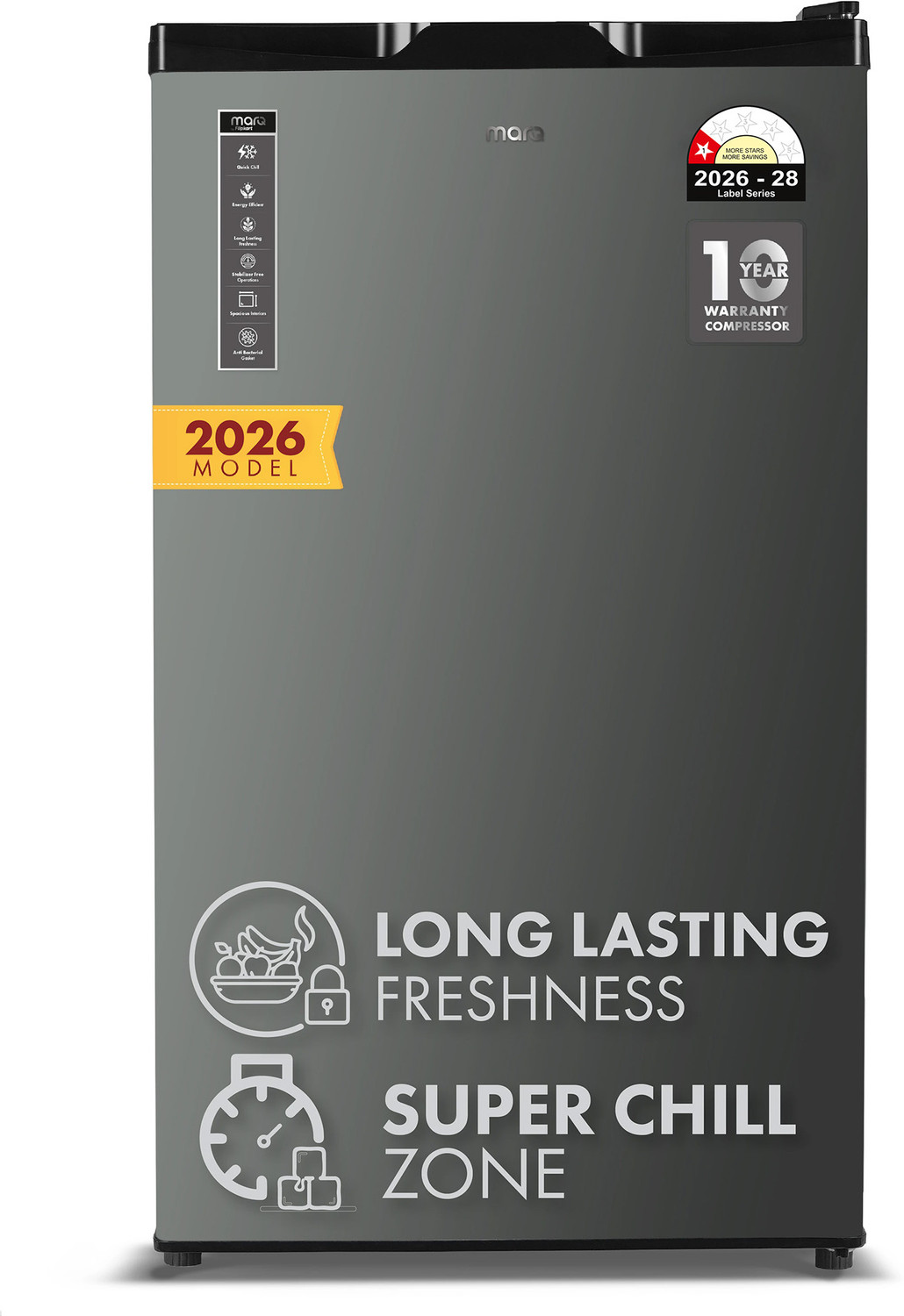 Image of MarQ by Flipkart 92 L Direct Cool Single Door 1 Star Refrigerator