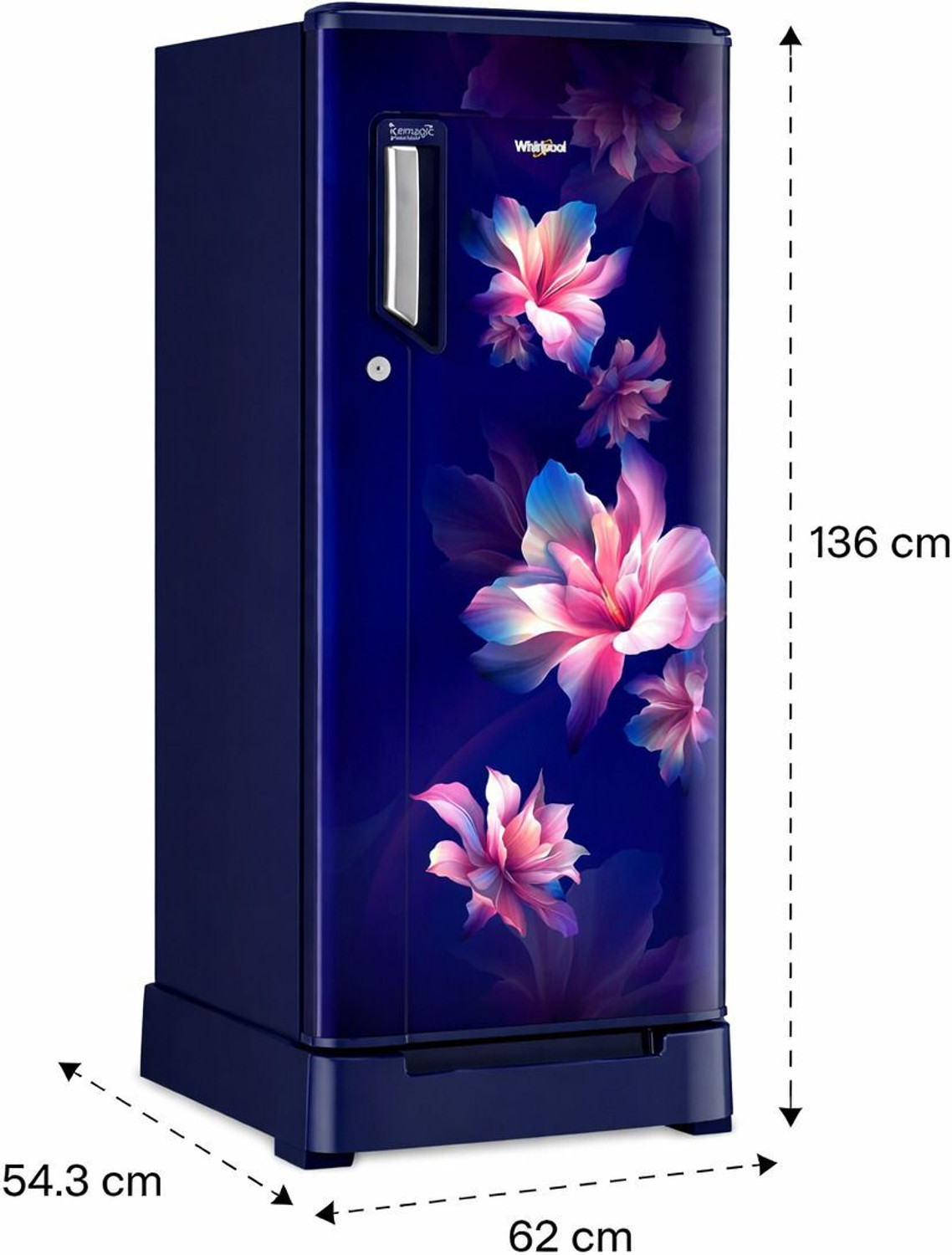Image of Whirlpool 215 L Direct Cool Single Door 5 Star Refrigerator