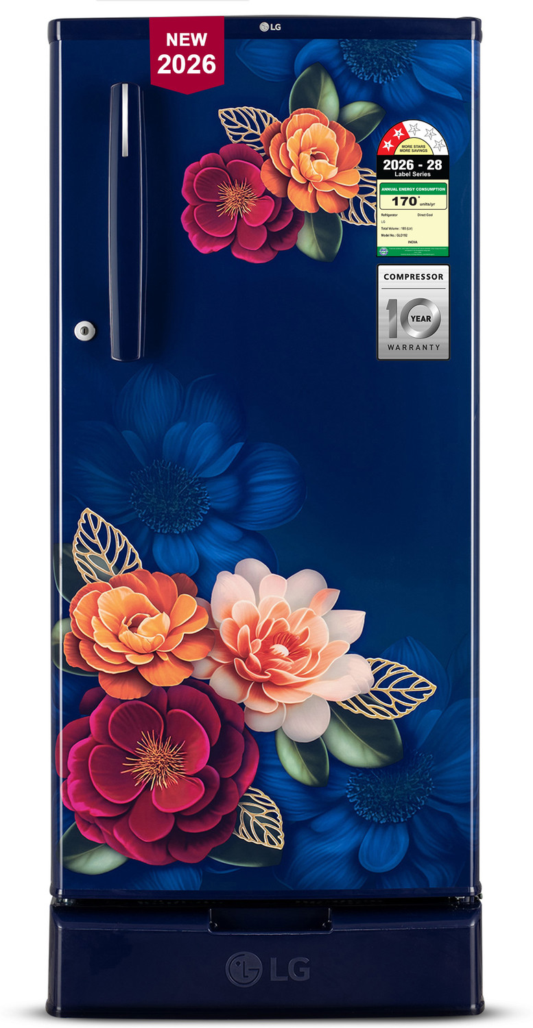 Image of LG 185 L Direct Cool Single Door 2 Star Refrigerator with Base Drawer