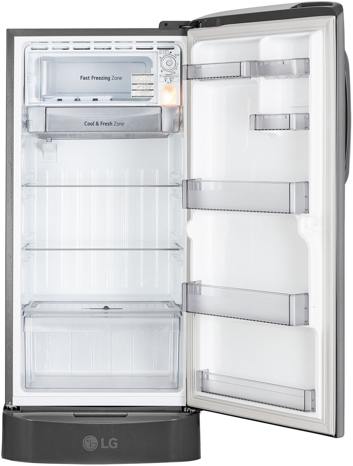 Image of LG 210 L Direct Cool Single Door 5 Star Refrigerator with Base Drawer