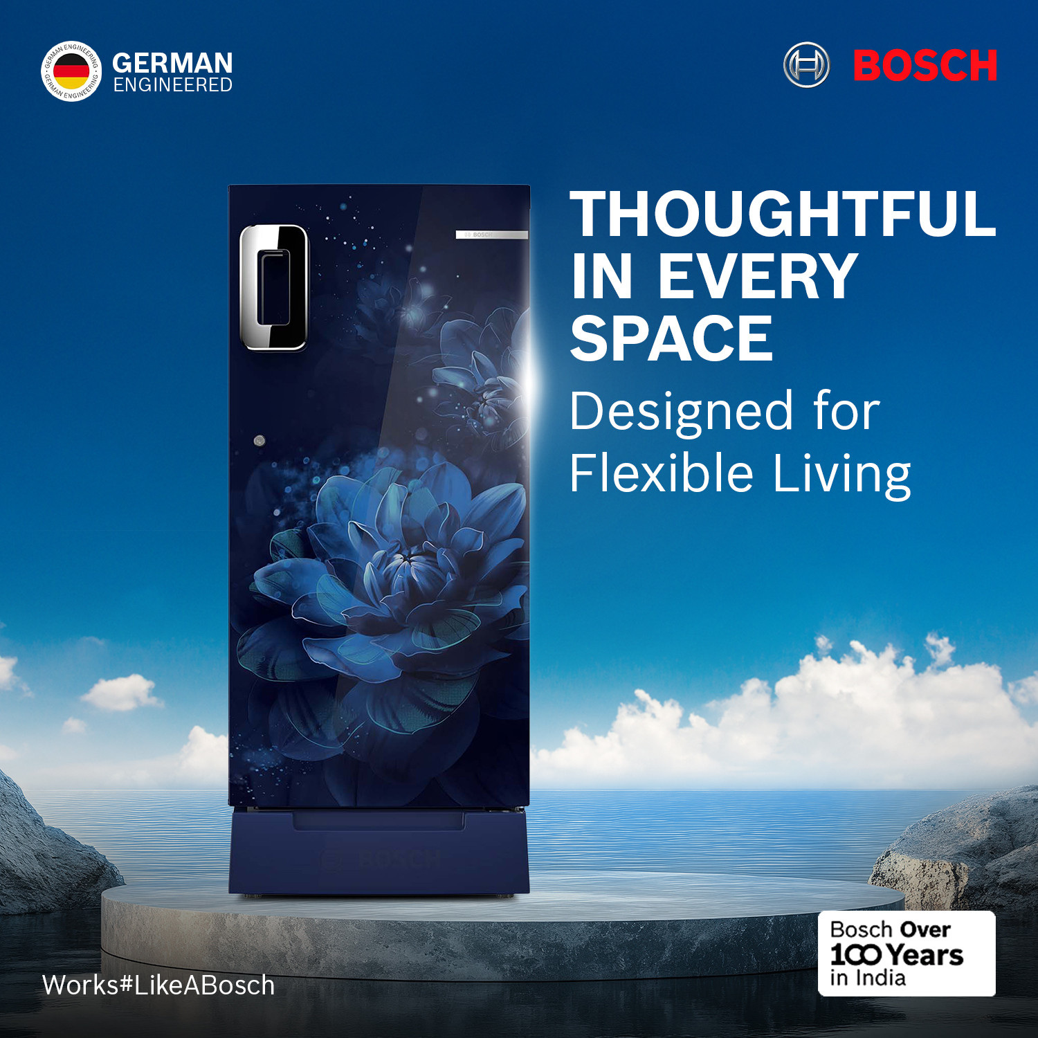 Image of BOSCH 187 L Direct Cool Single Door 4 Star Refrigerator