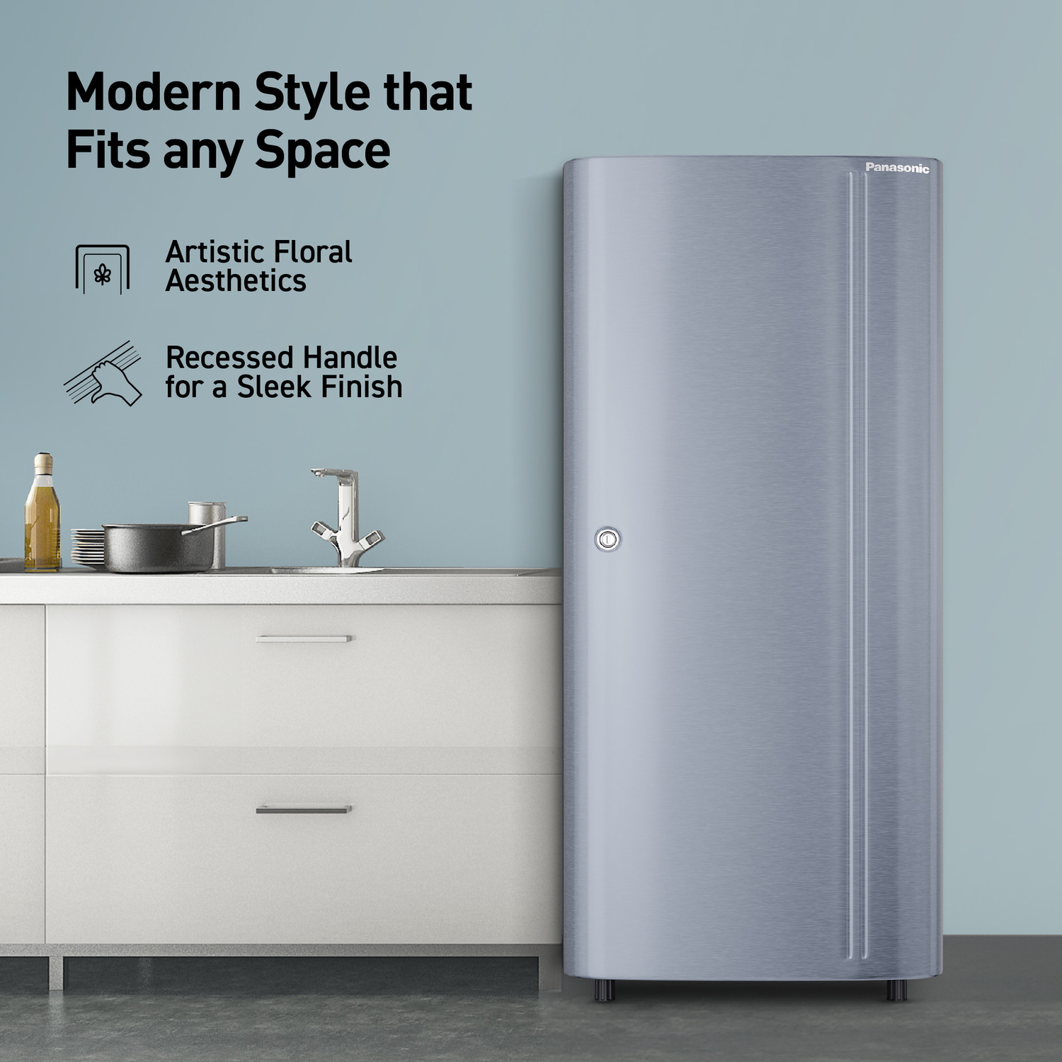 Image of Panasonic 215 L Direct Cool Single Door 2 Star Refrigerator