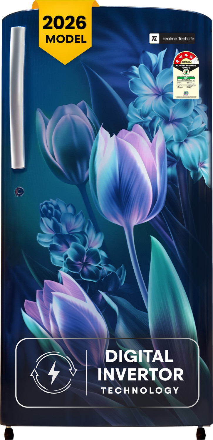 Image of realme TechLife 180 L Direct Cool Single Door 4 Star Refrigerator