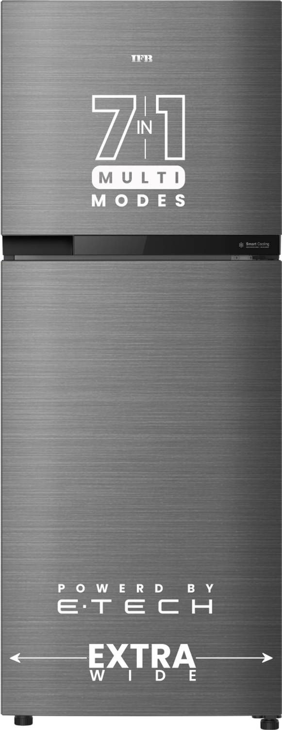 243 L Frost Free Double Door 2 Star Refrigerator with Powered by