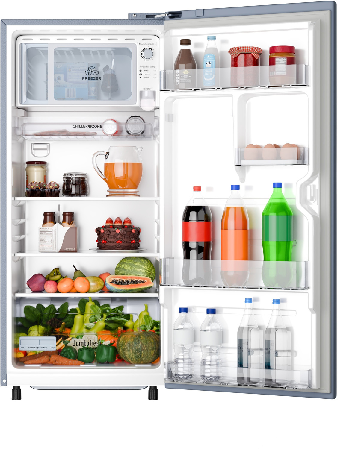Image of Panasonic 190 L Direct Cool Single Door 2 Star Refrigerator