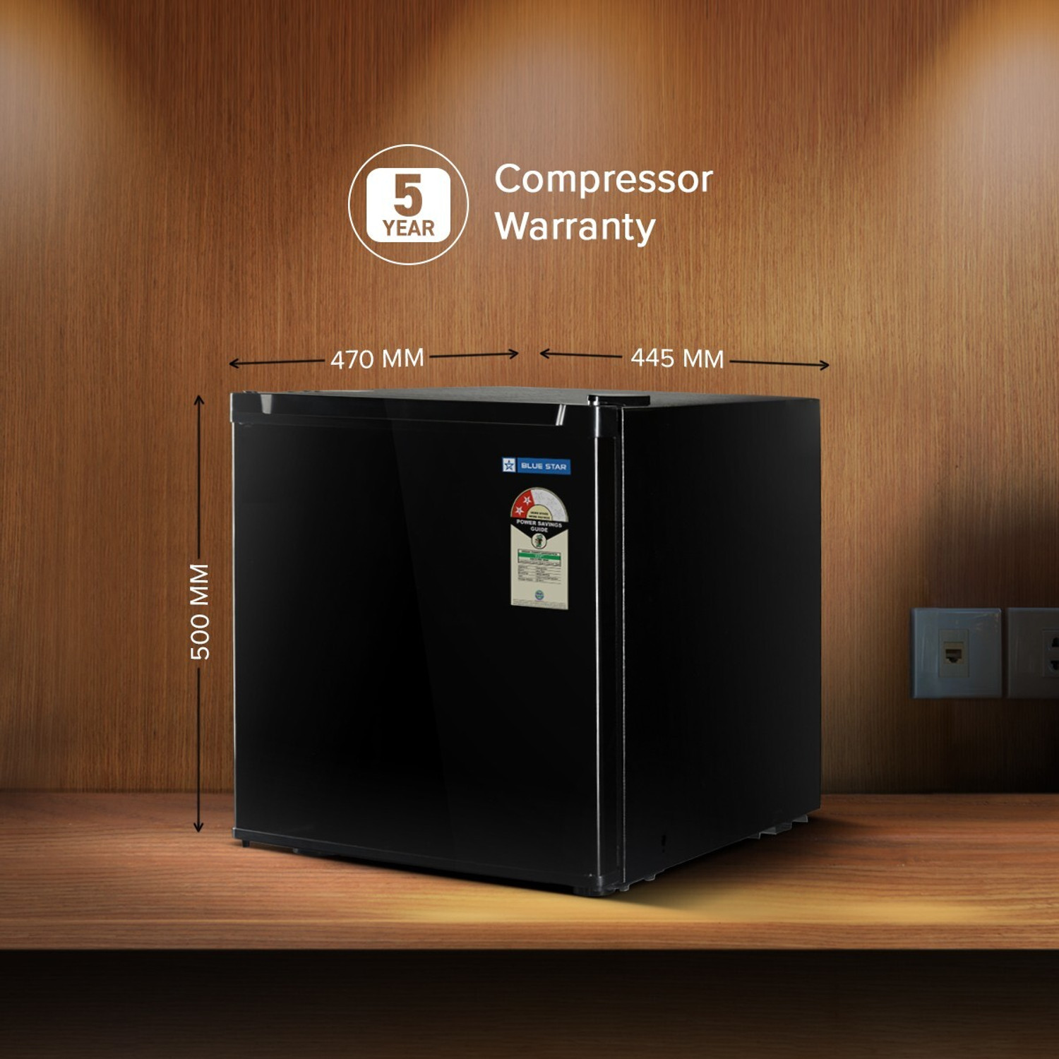 Image of Blue Star 45 L Direct Cool Single Door 2 Star Refrigerator