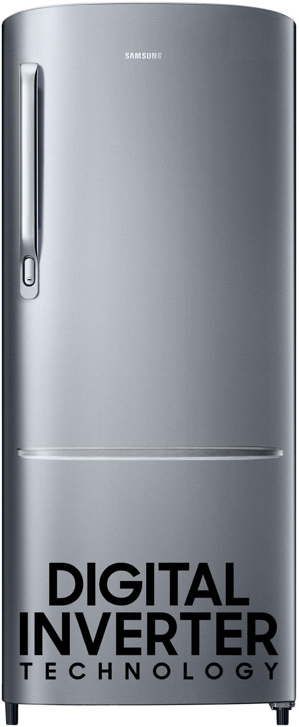 Image of Samsung 223 L Direct Cool Single Door 3 Star Refrigerator with Digital Inverter