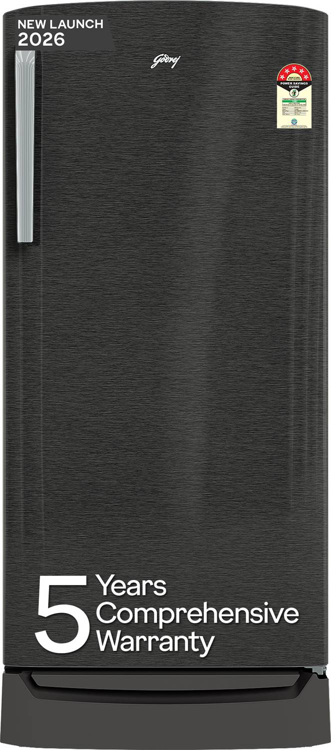 Godrej 207 L Direct Cool Single Door 5 Star Refrigerator with Base Drawer with Turbo Cooling And Advanced Inverter Technology
