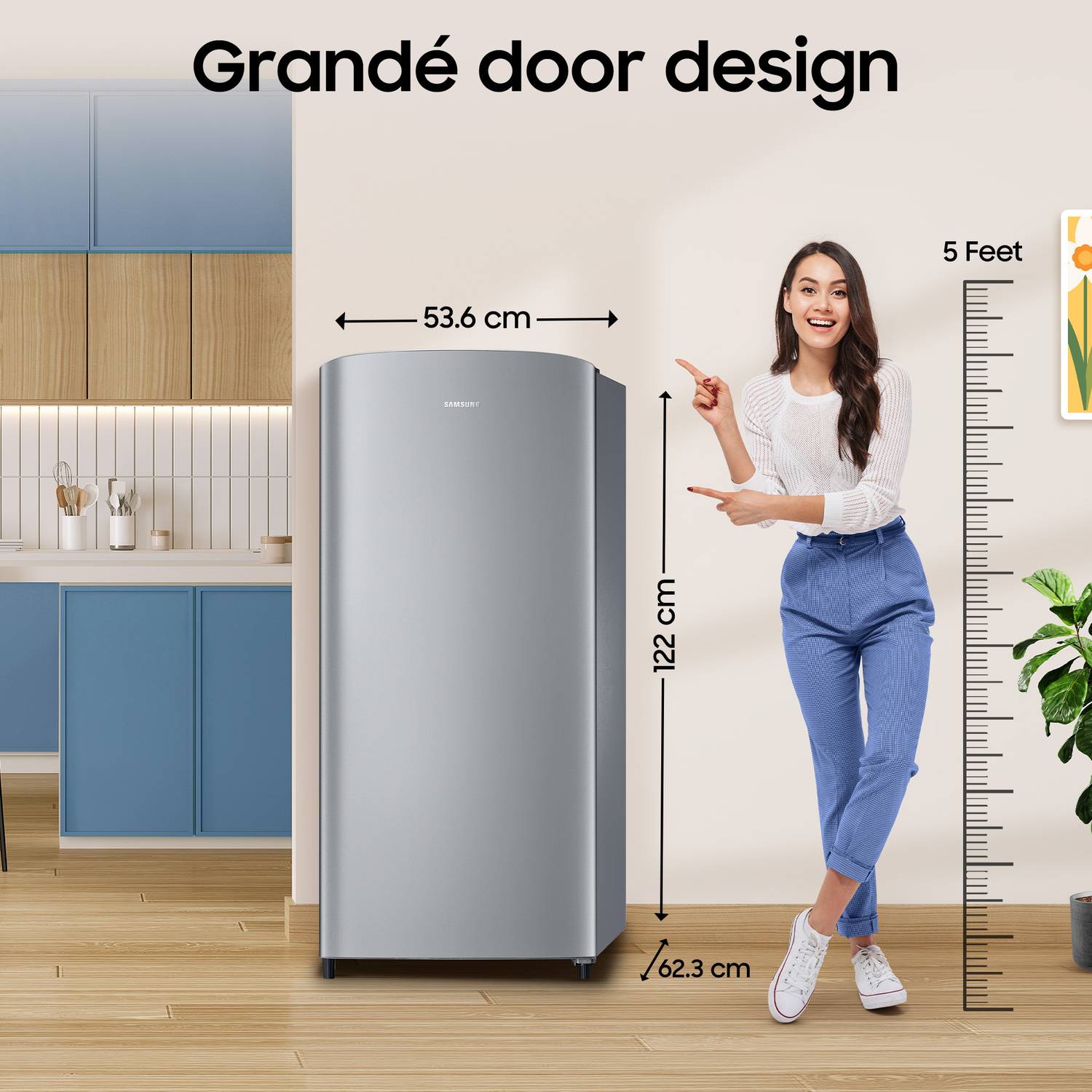 Samsung 183L Direct Cool Single Door Refrigerator - Image 2