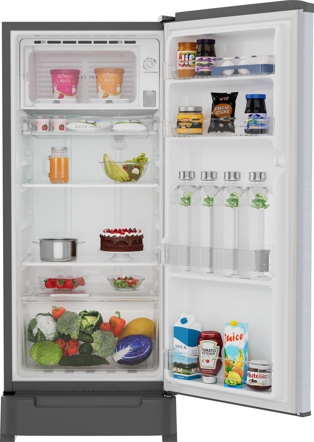 Image of Whirlpool 184 L Direct Cool Single Door 5 Star Refrigerator