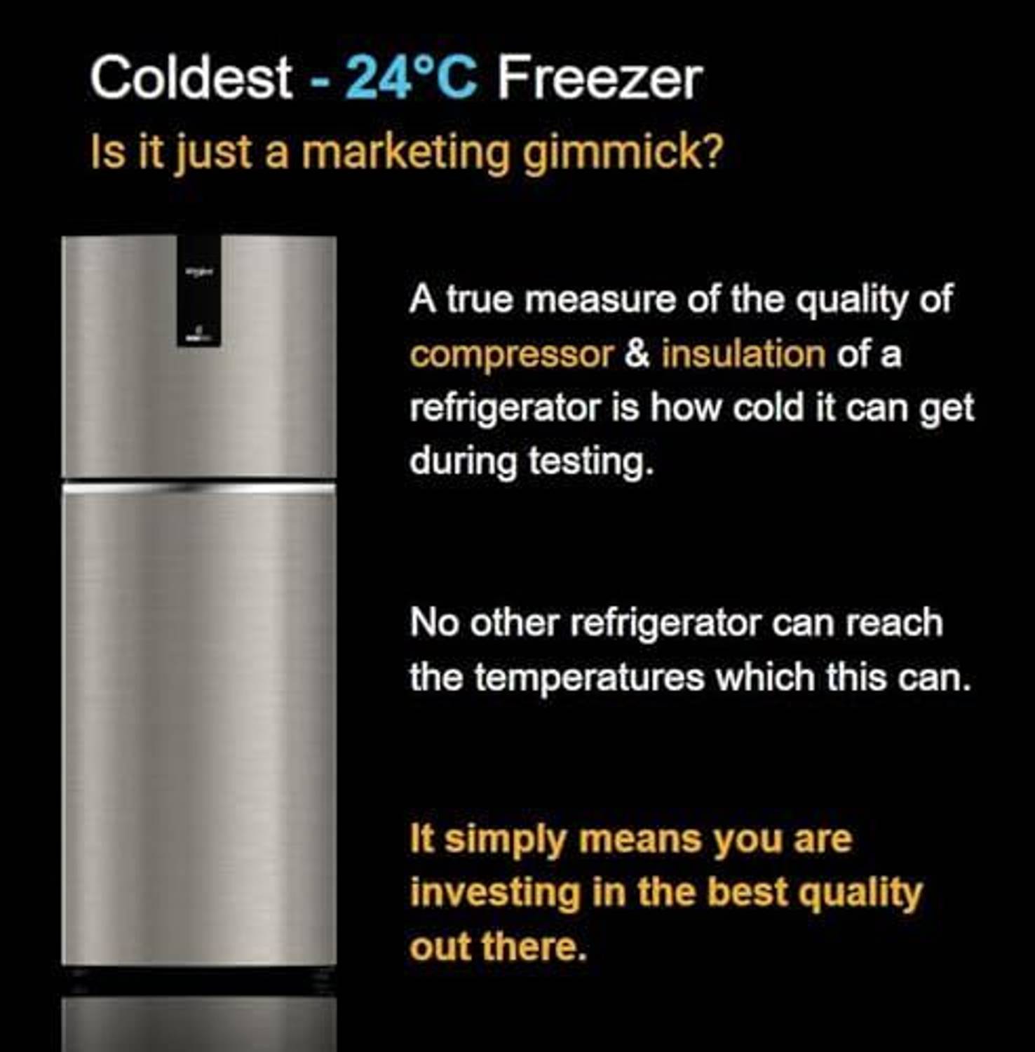 Whirlpool 308 L Frost Free Double Door Refrigerator - Image 4
