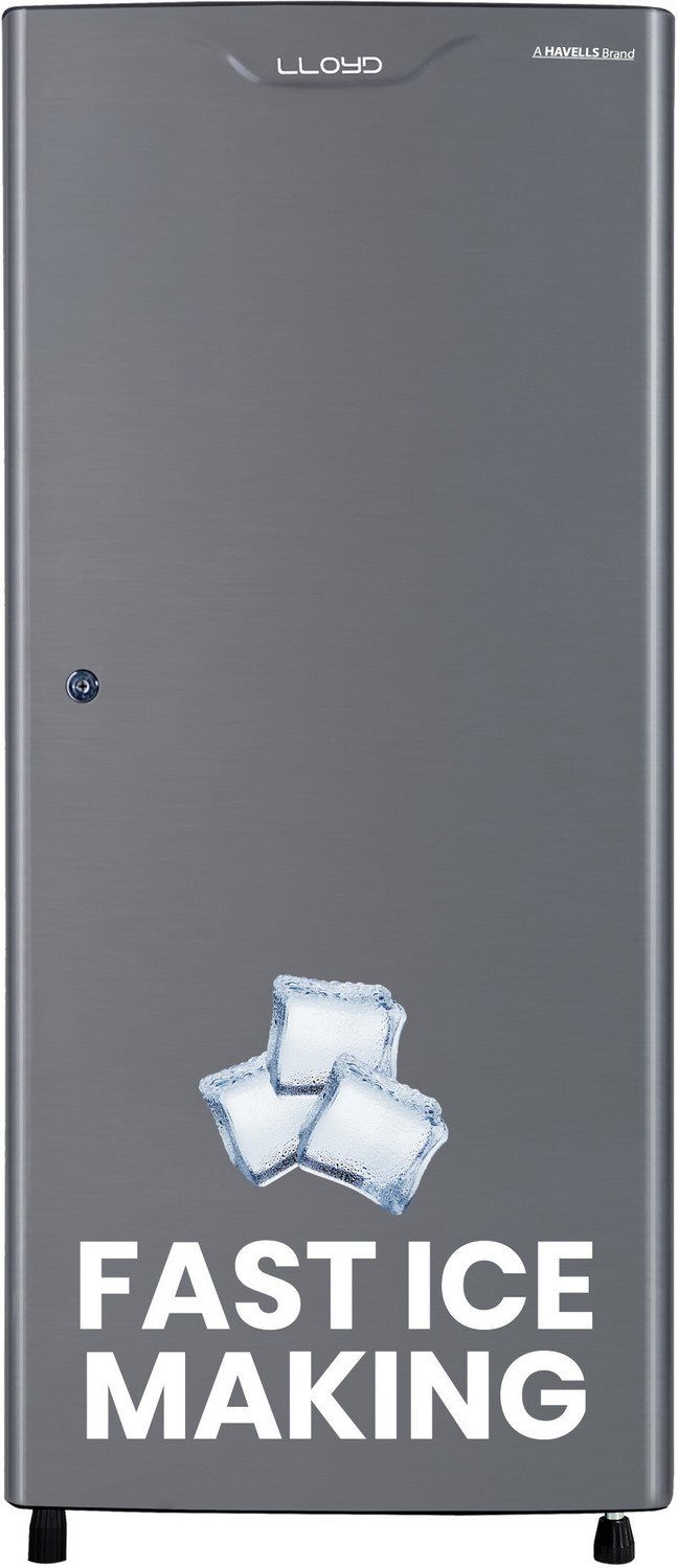 Image of Lloyd by Havells 178 L Direct Cool Single Door 2 Star Refrigerator with Quick Chilling Zone Fast Ice MakingFleximax Design