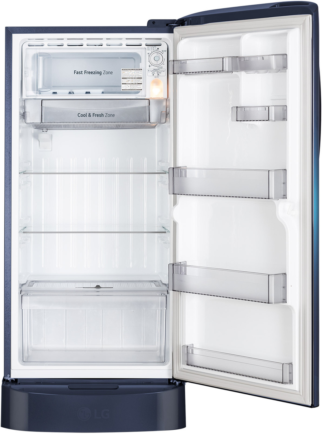 Image of LG 210 L Direct Cool Single Door 5 Star Refrigerator with Base Drawer