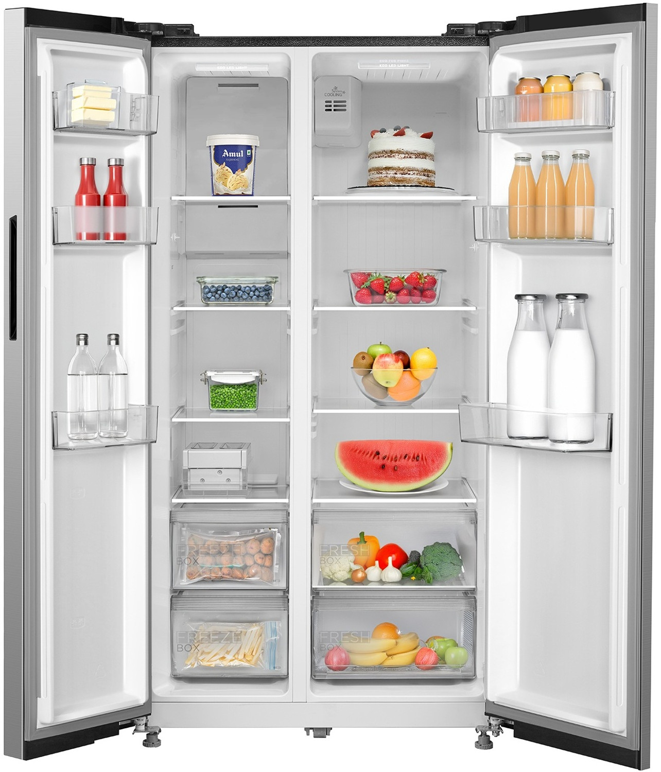 Image of Midea 563 L Frost Free Side by Side Refrigerator